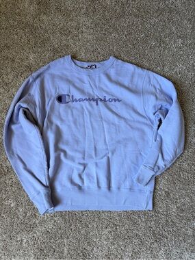 Champion Lavender Crewneck Sweatshirt